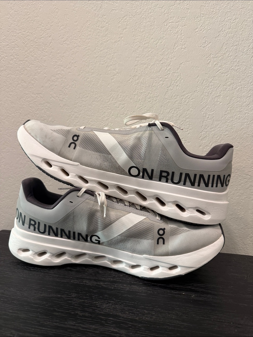 Men’s size 15 On Cloud Running Cloudtec  Lightweight Running Shoes in Light Gray - Picture 13 of 14